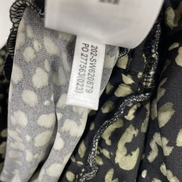 Tommy Bahama Wild One Jumpsuit Womens Small Black Wide Leg Stretch Jersey - Picture 13 of 16